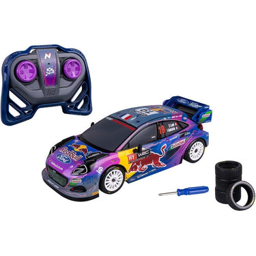 Nikko remote Nikko Rally Series Remote Control Car with Extra Tires 1:16